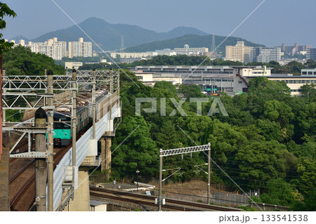 総合運動公園から見た神戸市営地下鉄 総合運動公園から見た神戸市営地下鉄 133541538