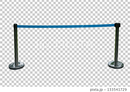 Blue Belt Barriers Stanchion 133541729