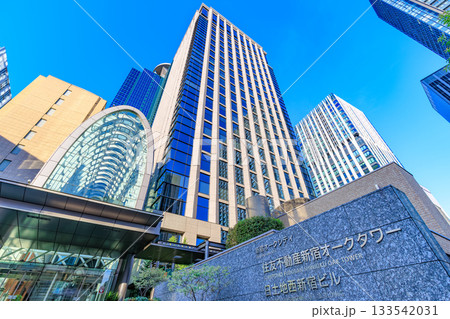 東京 新宿区 西新宿の都市風景 東京 新宿区 西新宿の都市風景 133542031