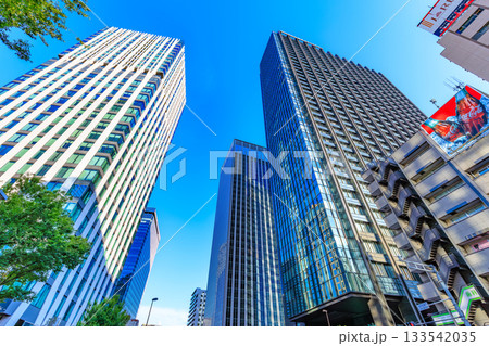 東京 新宿区 西新宿の都市風景 東京 新宿区 西新宿の都市風景 133542035