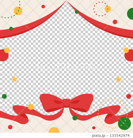 絲帶裝飾框,圓形物體,波普設計 絲帶裝飾框,圓形物體,波普設計 133542974