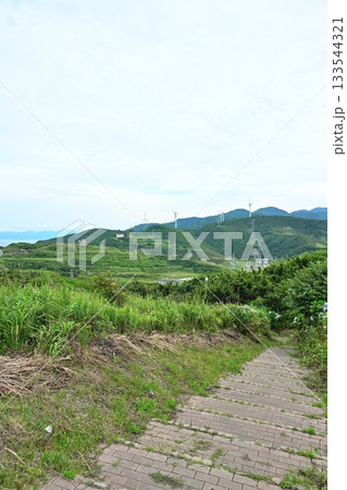 竜飛岬灯台からの風景（青森県） 133544321