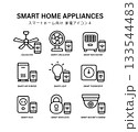 スマートホーム機器のアイコンセット 133544483