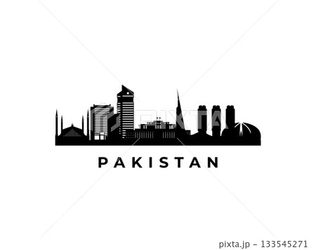 Vector Pakistan skyline 133545271