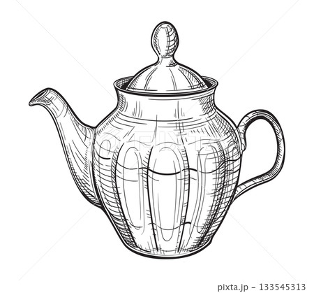 Tea pot sketch 9 133545313
