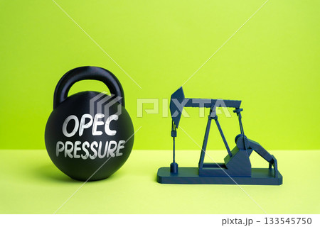 OPEC pressure on oil producers. The oil cartel. Global energy markets, price manipulation and geopolitical influence. Economic analysis, resource policy, and international trade reporting. OPEC pressure on oil producers. The oil cartel. Global energy markets, price manipulation and geopolitical influence. Economic analysis, resource policy, and international trade reporting. 133545750