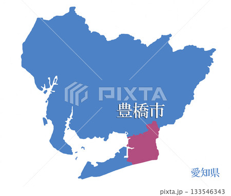 愛知県　豊橋市　とよはしし 133546343