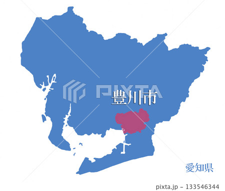 愛知県　豊川市　とよかわし 133546344