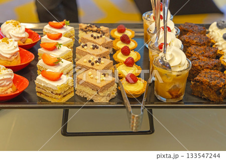 Cakes Tarts Dessert Tray Cakes Tarts Dessert Tray 133547244