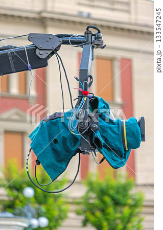 Camera Crane Weather Cover Camera Crane Weather Cover 133547245