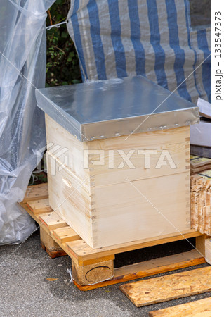 New Beehive at Pallet New Beehive at Pallet 133547373