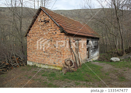 Watermill Brick Structure Watermill Brick Structure 133547477