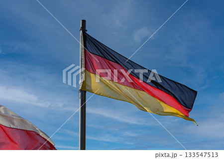 Republic of Germany Flag 133547513