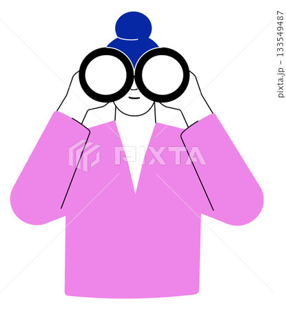 A cartoon character with a blue hat A cartoon character with a blue hat 133549487