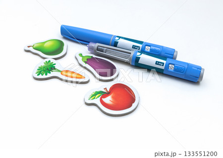 Ozimpic with fruit and vegetable symbols for weight loss 133551200