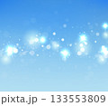 Shiny Blue Vector Bokeh Background For Christmas And Holiday Decor 133553809