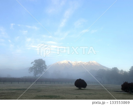 信州・朝雪の御嶽山(御岳山) 信州・朝雪の御嶽山(御岳山) 133553869