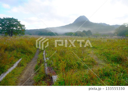 榛名山のススキ草原と相馬山 133555330