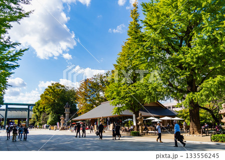 東京都　靖国神社参道 133556245