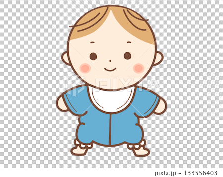 男嬰插圖 133556403