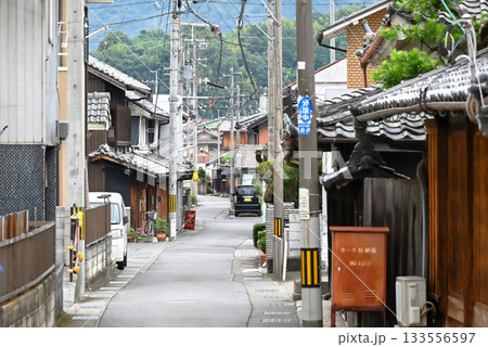 【和歌山県橋本市】大和街道近くの高野口町周辺の町並み 133556597