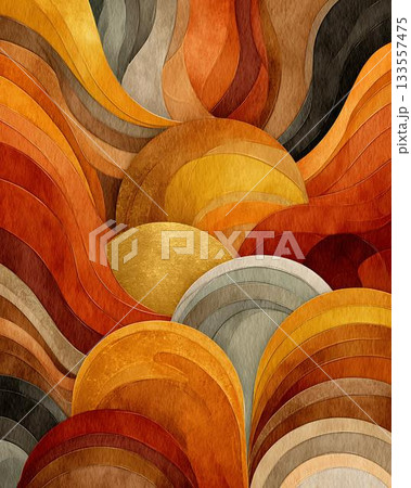 background of old vintage red paper texture 133557475