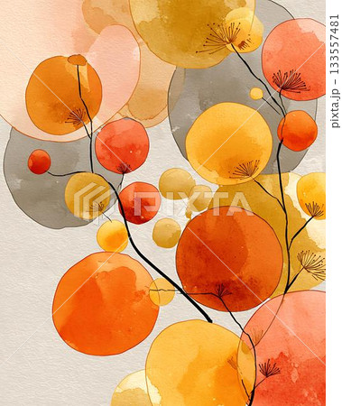 background of old vintage red paper texture 133557481