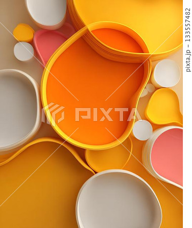background of old vintage red paper texture 133557482