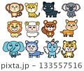 動物占いセット 133557516