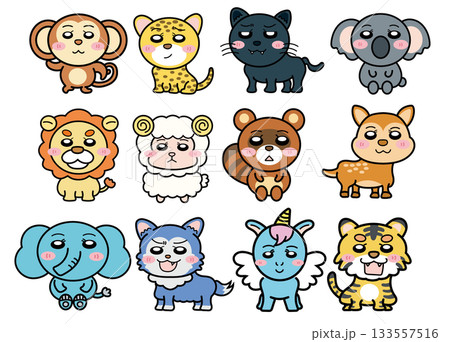 動物占いセット 133557516