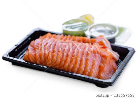 Salmon - Seafood, Box - Container, Package, Packaging, Brazil Salmon - Seafood, Box - Container, Package, Packaging, Brazil 133557555
