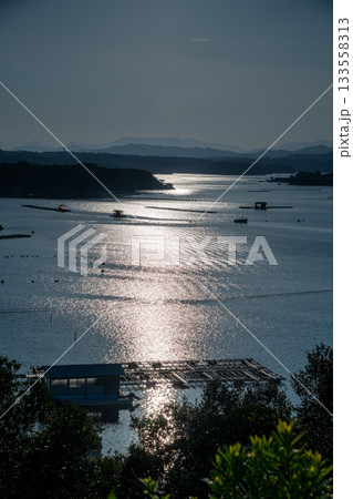三重県　志摩市　英虞湾の風景 133558313
