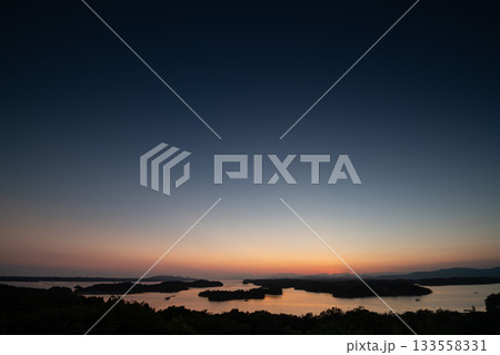 三重県　志摩市　英虞湾の風景 133558331