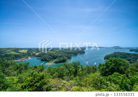 三重県　志摩市　英虞湾の風景 133558335