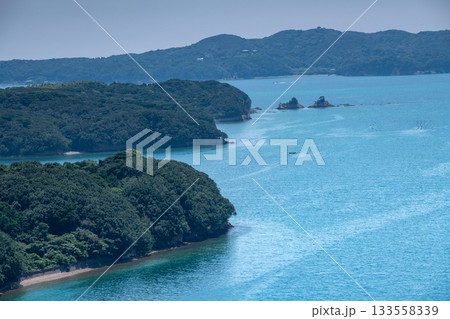 三重県 志摩市 英虞湾の風景 三重県 志摩市 英虞湾の風景 133558339