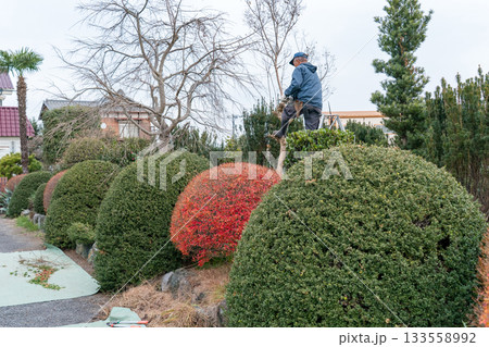 Japanese Gardener Japanese Gardener 133558992