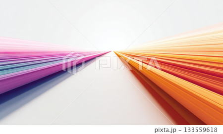 Colorful lines abstract background converging gradient dynamic modern creative vibrant energy 133559618