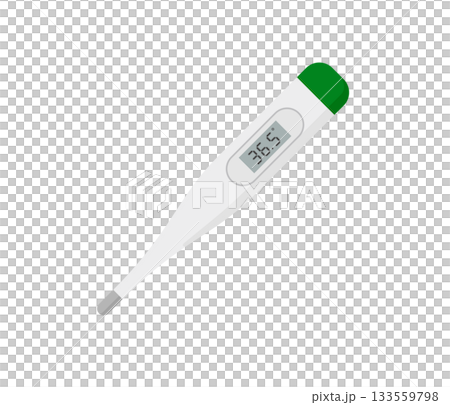 体温計,フラットイラスト 体温計,フラットイラスト 133559798