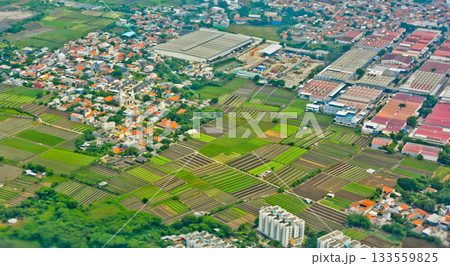 view from the sky of agricultural landscape view from the sky of agricultural landscape 133559825