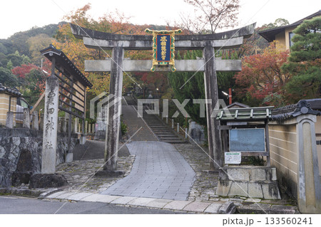 粟田神社　紅葉のトンネル 133560241