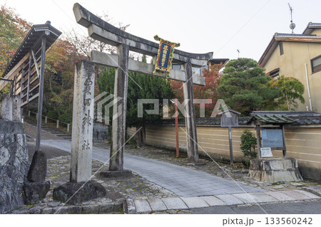 粟田神社 紅葉のトンネル 粟田神社 紅葉のトンネル 133560242
