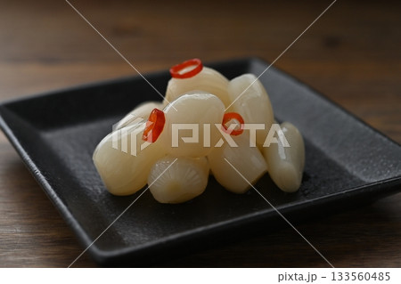らっきょうの甘酢漬け 133560485