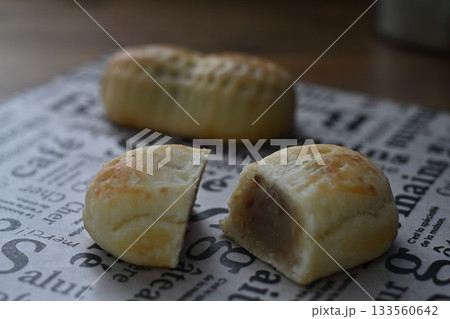 ぴーなっつ饅頭とぴーなっつパイ ぴーなっつ饅頭とぴーなっつパイ 133560642