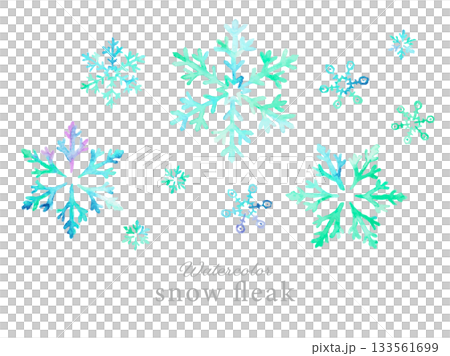 積雪 下雪 雪 133561699