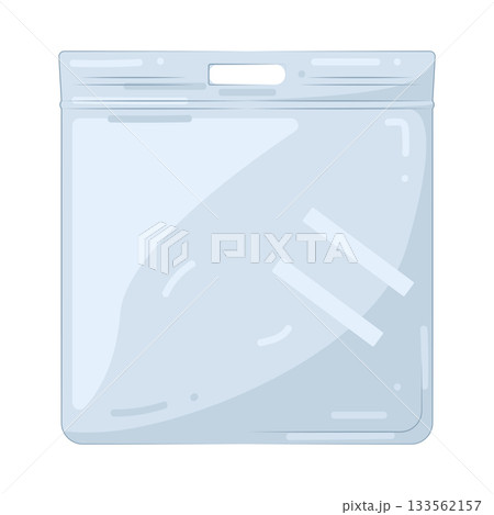Illustration of plastic packaging   133562157