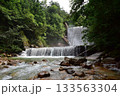 長野県　国営アルプスあづみの公園　乳川の砂防ダム 133563304