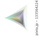 Soft Gradient Translucent Tetrahedron On Transparent Background 133564224