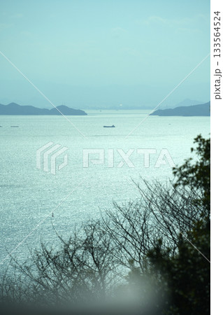 遠くの海を臨む 133564524