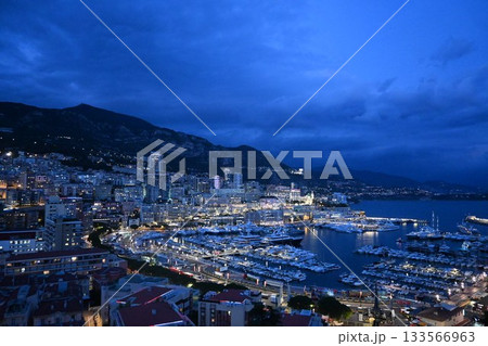 モナコの夜景 133566963