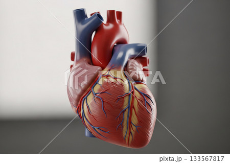 Cardio Vessel Flow in Human Heart Structure Cardio Vessel Flow in Human Heart Structure 133567817